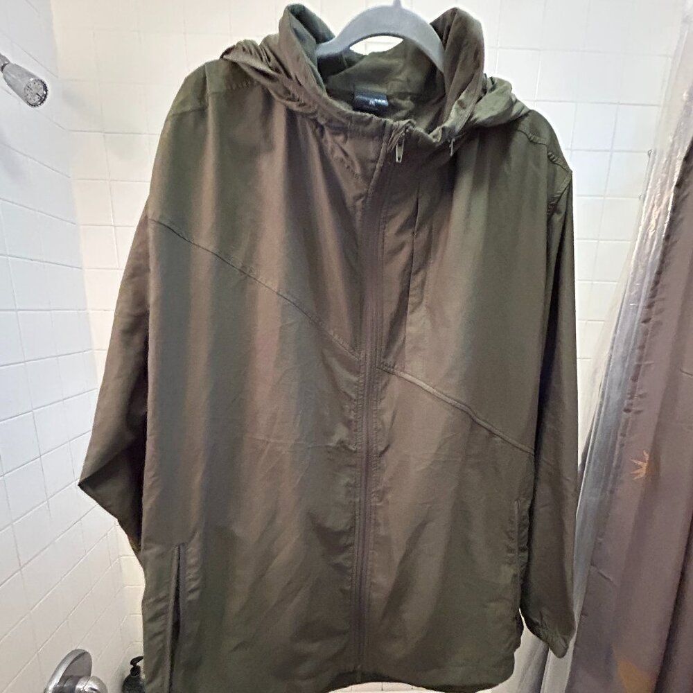 Propper Lightweight Hooded Windbreaker Jacket – 2XL Olive Green